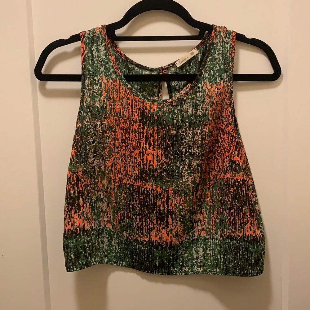 Mixed Crop Top